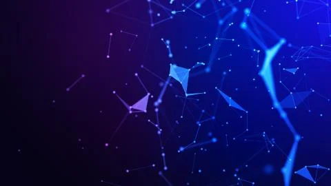 Concept of Network, internet communication. 3d illustration Illustrazione stock