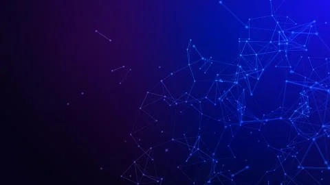 Concept of Network, internet communication. 3d illustration Stock Illustration