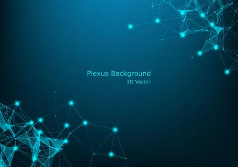 Concept of Network, internet communication, Big Data. Technology background.  Stock Illustration