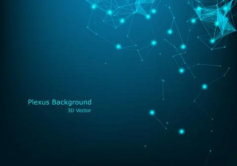 Concept of Network, internet communication, Big Data. Technology background.  Stock Illustration