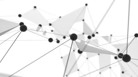 Concept of Network, internet communication Stock Illustration