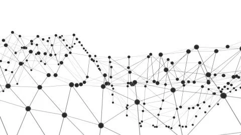 Concept of Network or Internet Communication Stock Illustration