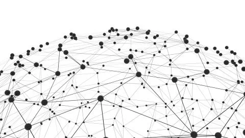 Concept of Network or Internet Communication Stock Illustration