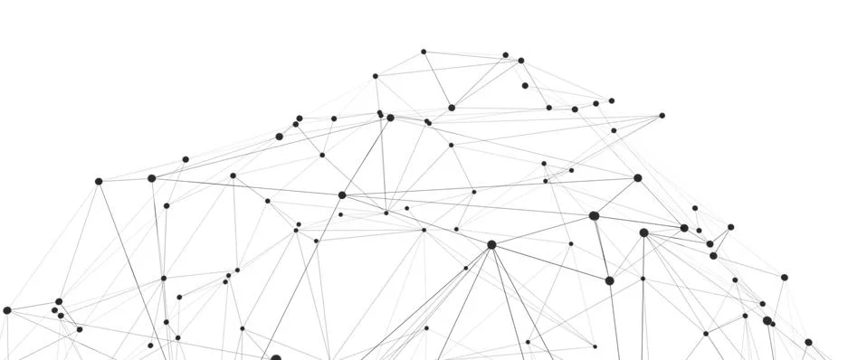 Concept of Network or Internet Communication Illustrazione stock