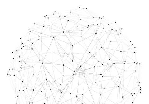 Concept of Network or Internet Communication Illustrazione stock