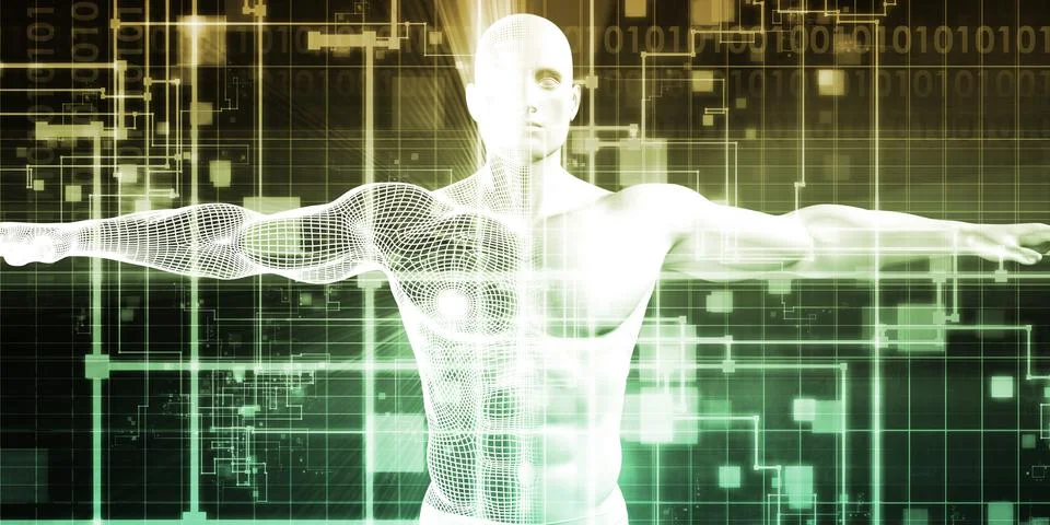 Concept for New Technology Stock Illustration