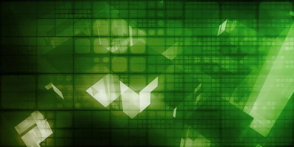 Concept for New Technology Stock Illustration