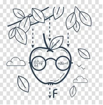 Concept  Newton Day Stock Illustration