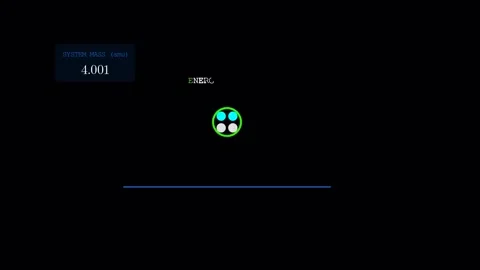 Concept of nuclear binding energy 스톡 동영상 335400395