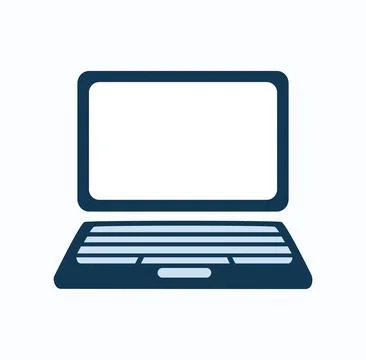 Concept office computer Stock Illustration