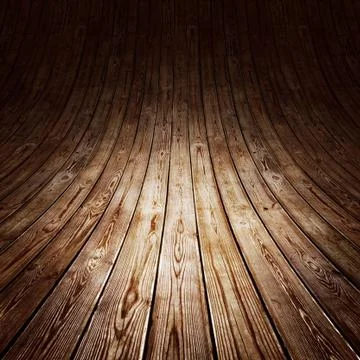 Concept old wood 3d rendering Stock Illustration