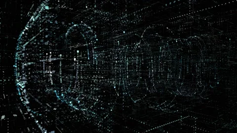 The concept of the onset of high-tech 2022, the development of artificial int Stock Footage 168179213