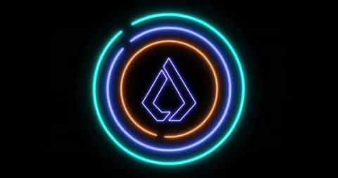 The concept of opening digital lock with Lisk (LSK) cryptocurrency symbol Stock Footage 104019963