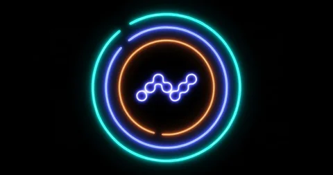 The concept of opening digital lock with Nano (NANO) cryptocurrency symbol Stock Footage 102611150