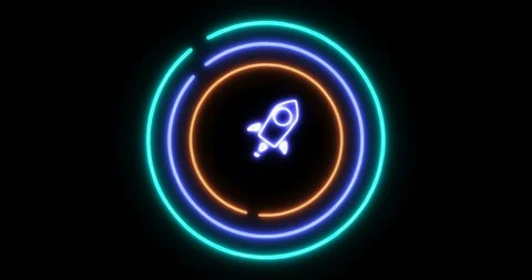 The concept of opening digital lock with Stellar (XLM) cryptocurrency symbol Stock Footage 102915682