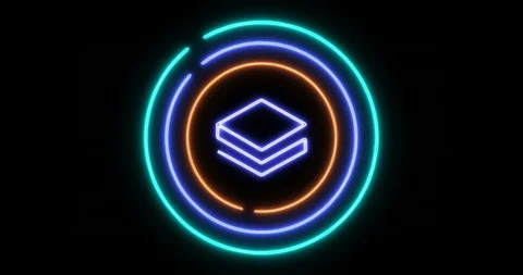 The concept of opening digital lock with Stratis (STRAT) cryptocurrency symbol Stock Footage 103062456