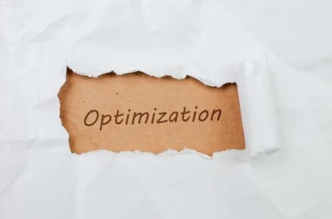 Concept optimization Stock Photos