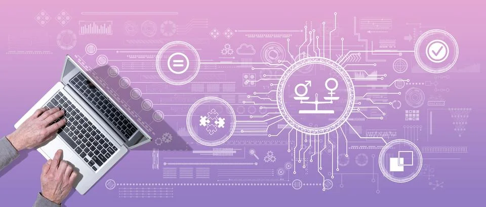 Concept of parity 스톡 사진