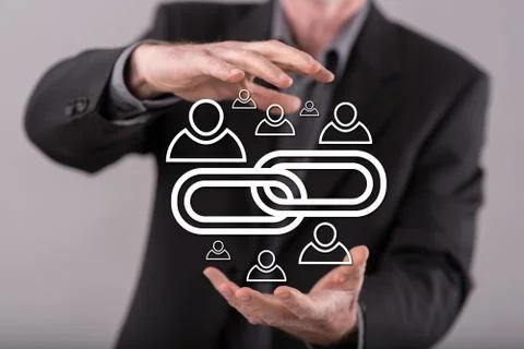 Concept of partnership Stock-Fotos