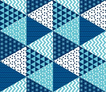 Concept patchwork xmas design for header, banner, card, poster, invitation. S Illustrazione stock