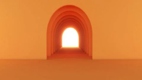 Concept of path to destination,ladder to success,3D rendering Stock Photos