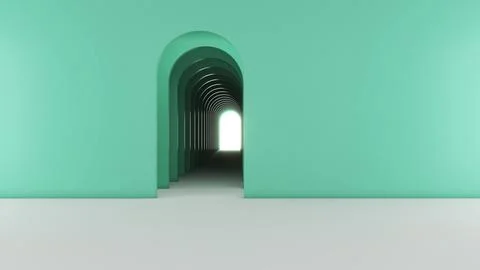 Concept of path to destination,ladder to success,3D render,step towards succe Stock Photos