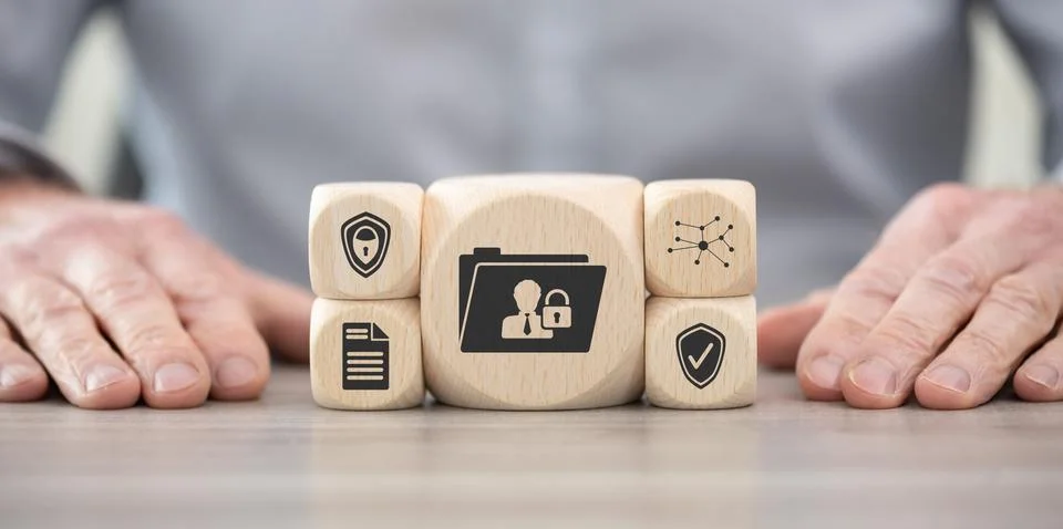 Concept of personal data security 写真素材
