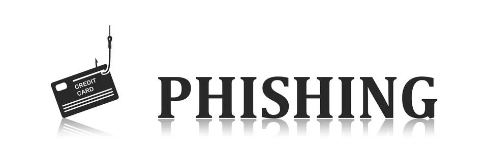 Concept of phishing Stock Illustration