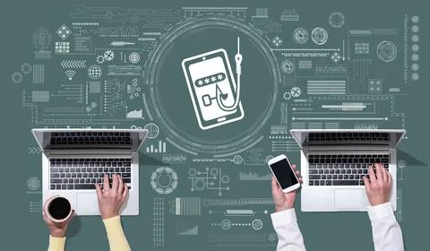 Concept of phishing Stock-Fotos