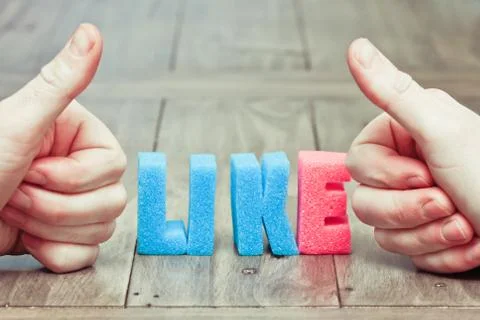 Like concept Stock Photos