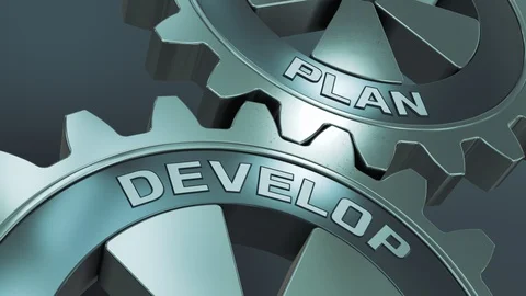 Concept of planning and development Stock Footage 102913147