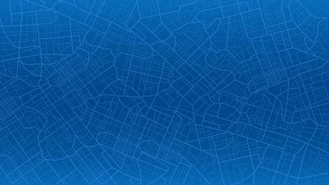 Concept of planning and mapping a travel route using general city map Stock Illustration