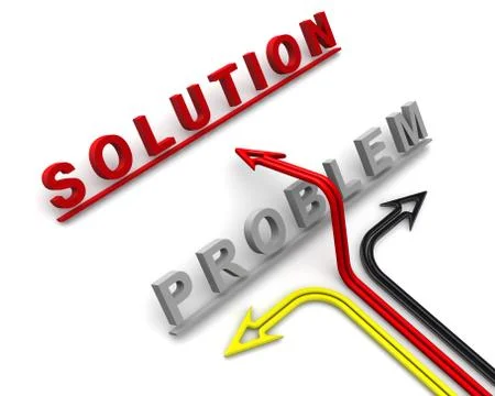 The concept of problem solving Stock Illustration