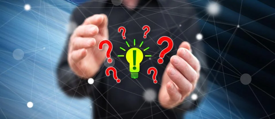 Concept of problem solving Stock Photos