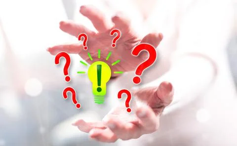 Concept of problem solving Stock Photos