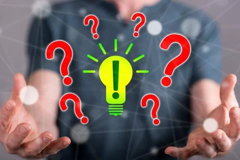 Concept of problem solving Stock Photos