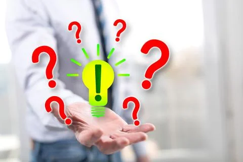 Concept of problem solving Stock Photos