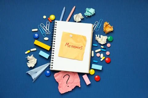 Concept of problems with memory, amnesia disease Foto stock