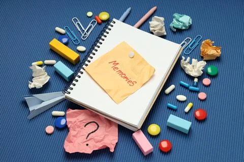 Concept of problems with memory, amnesia disease 스톡 사진