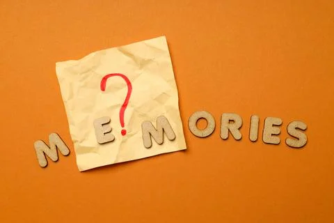 Concept of problems with memory, amnesia disease Foto stock