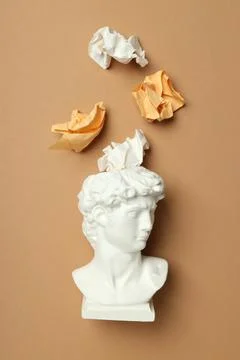 Concept of problems with memory, amnesia disease Stockfoto's