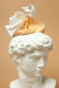 Concept of problems with memory, amnesia disease Stock Photos