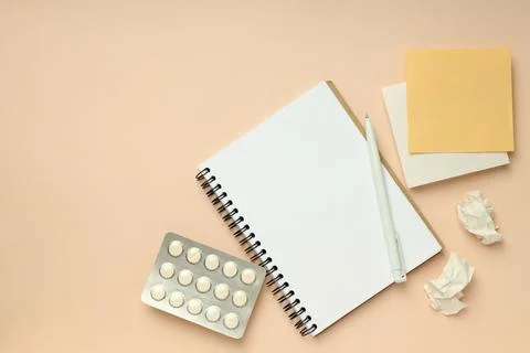 Concept of problems with memory, amnesia, space for text 스톡 사진