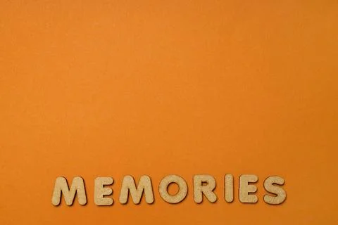 Concept of problems with memory, amnesia, space for text Stockfoto's