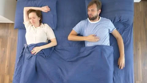 Concept of problems in a pair. sexual problems. couple, displeased man and woman Fotos Stock