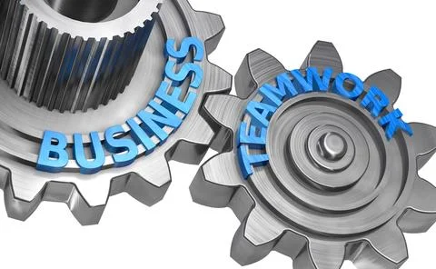 Concept of process improvement and business teamwork. イラスト素材