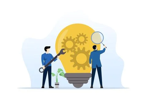 Concept of product development 스톡 일러스트
