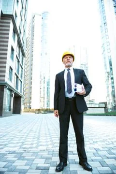 Concept for professional developer or architect Stock Photos