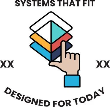 Concept of progress and forward movement 库存插图