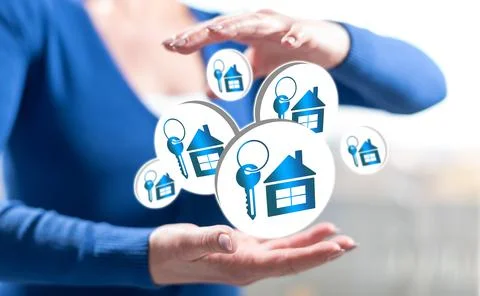 Concept of property Stock-Fotos